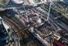 Carpenters Land Bridge being installed on East Bank at Queen Elizabeth Olympic Park (2)